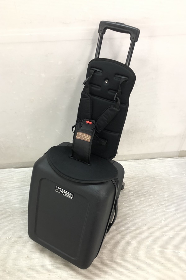 スーツケースとバギーが合体！？空港やホームで注目の的