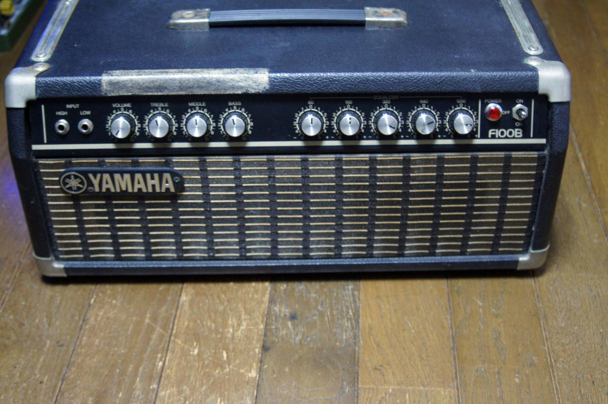 Yahoo!オークション - YAMAHA F100B ベースアンプ ヘッド 100W ´80年