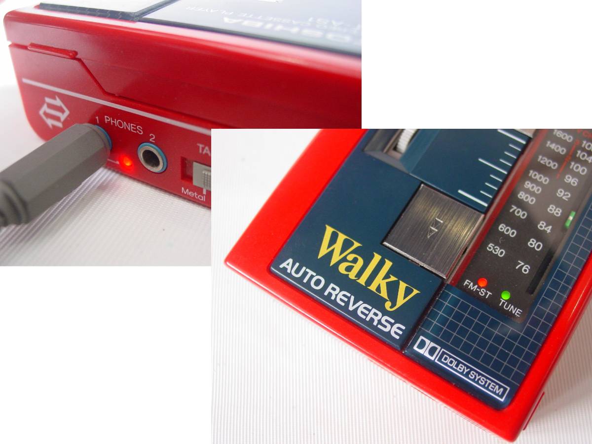 Yahoo!オークション - 美品 東芝 TOSHIBA KT-AS1 Walky RP-AF2 AM/FM