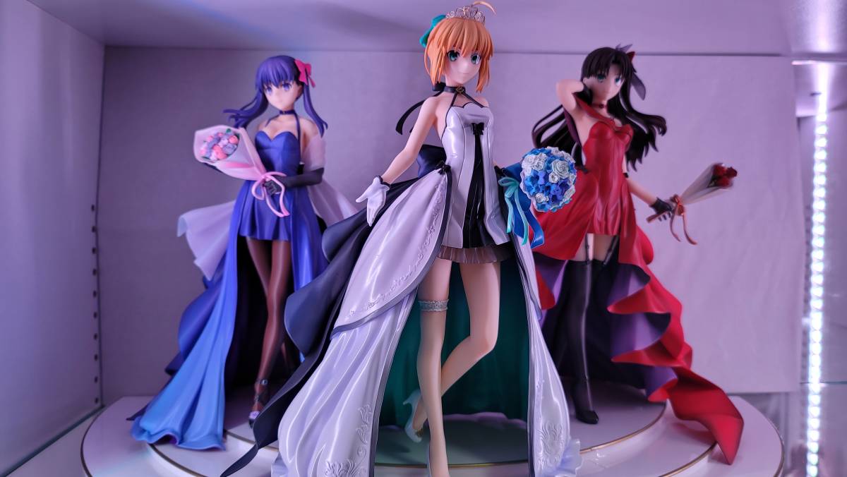 Fate セイバー 遠坂凛 間桐桜 ～15th Celebration Dress Ver