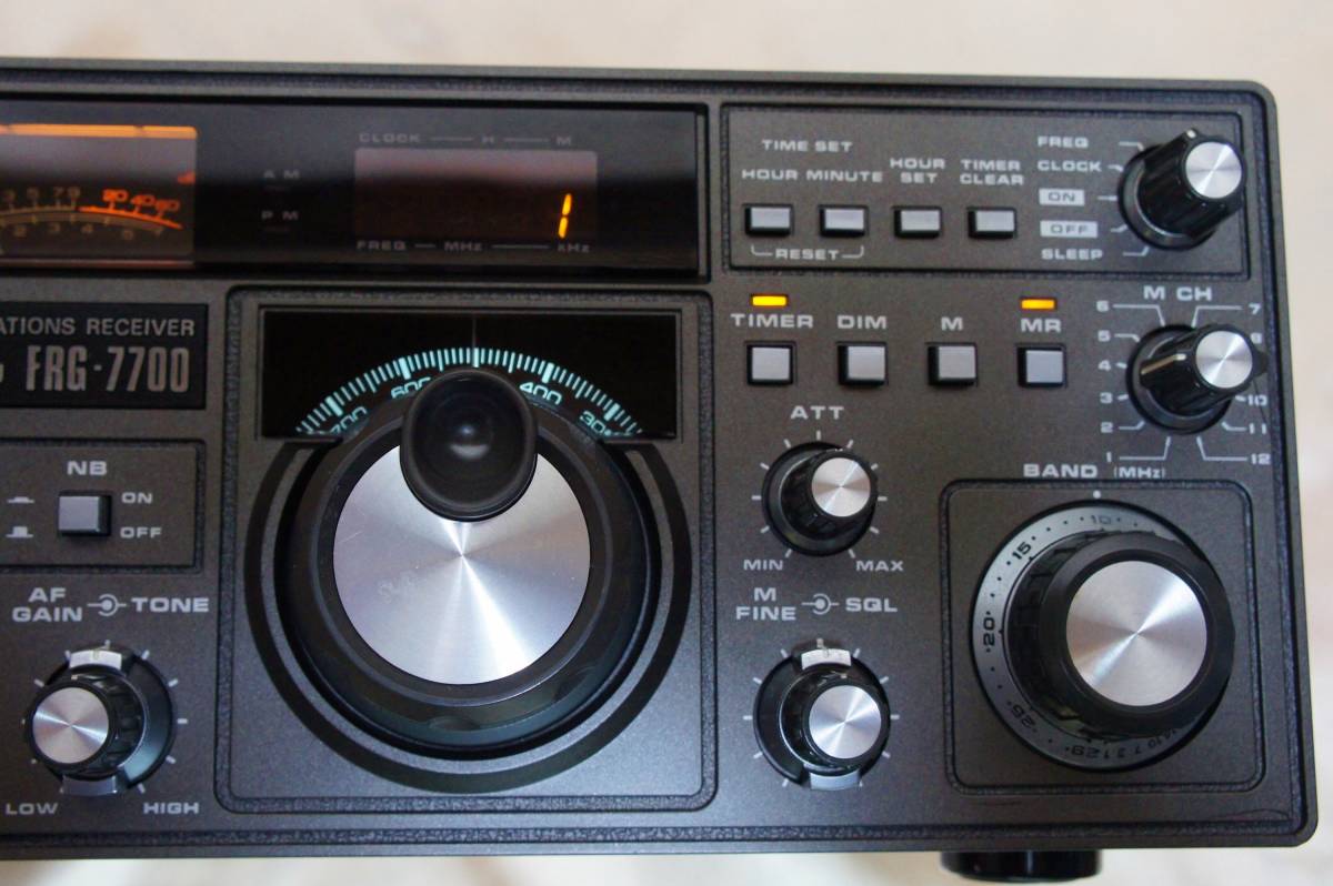 ☆YAESUヤエス☆FRG-7700☆通信型受信機☆BCLラジオ☆レシーバー