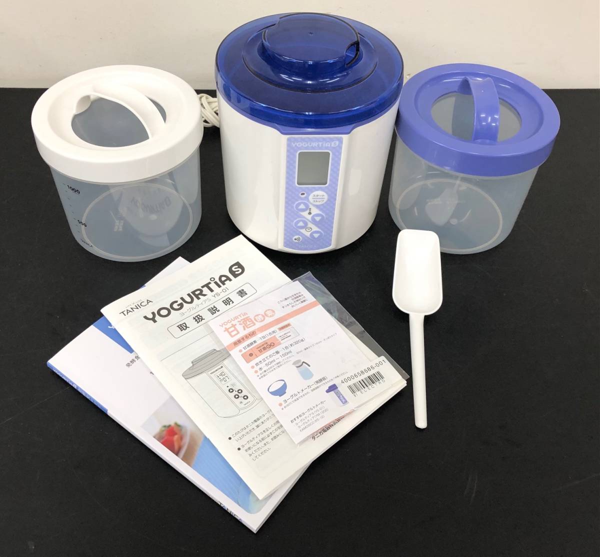 新品未使用】ヨーグルティアS YOGURTIAS TANICA YS-01B 【公式通販】