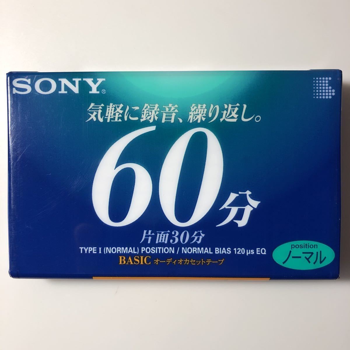 カセットテープ ノーマルポジションSONY BASIC 60分 2本 ①｜Yahoo