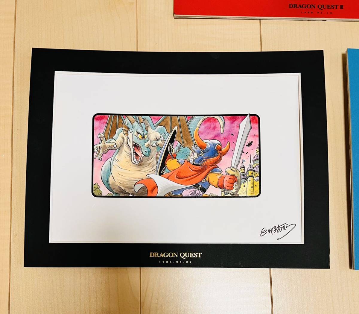 ドラゴンクエスト 複製原画 6枚セット DQ（ドラゴンク エスト） 30周年