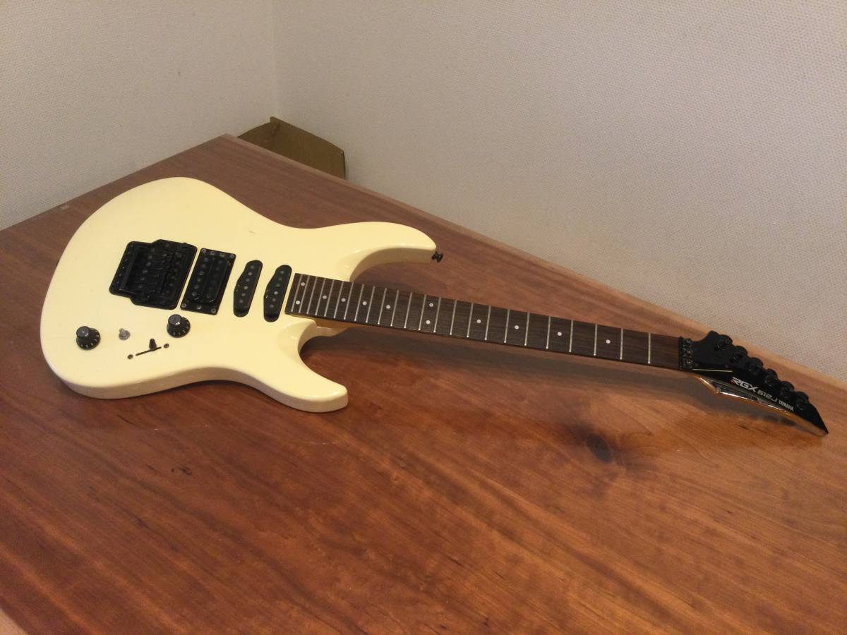 Yamaha RGX 612J アイボリーエレキギター Yahoo!オークション