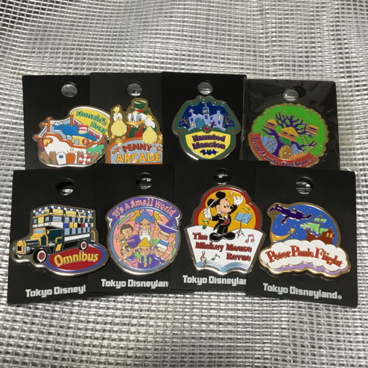 ディズニーランド アトラクション ピンバッジ 12種セット