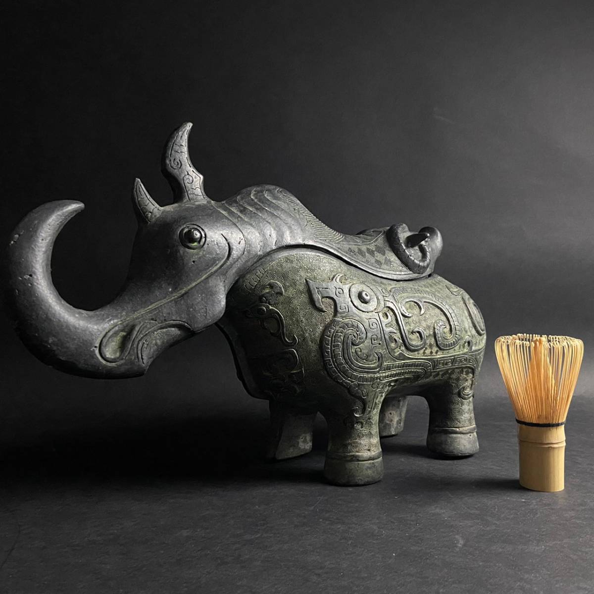 中国美術 古青銅 翔馬 共箱 初心者でも大丈夫。泉屋博古館東京で見る