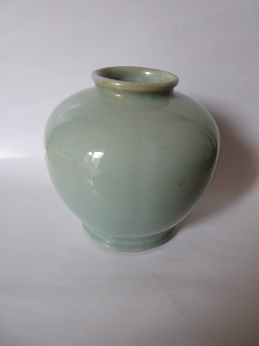 時代物 在銘 万曆 壺型 花入 送料込み 時代物 在銘 万曆 壺型 花入