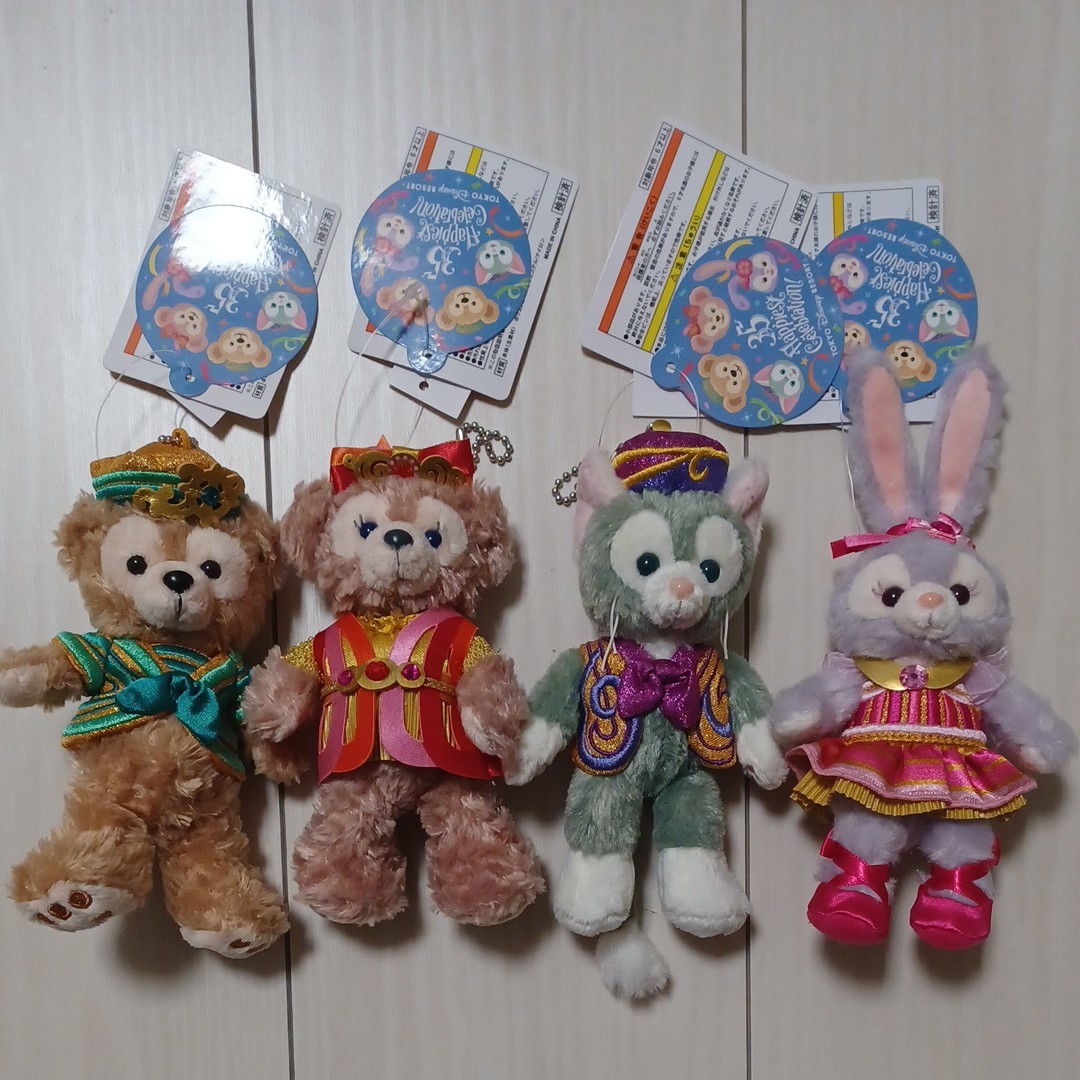 ジェラトーニ 35周年 ダッフィー シェリーメイ ステラルー