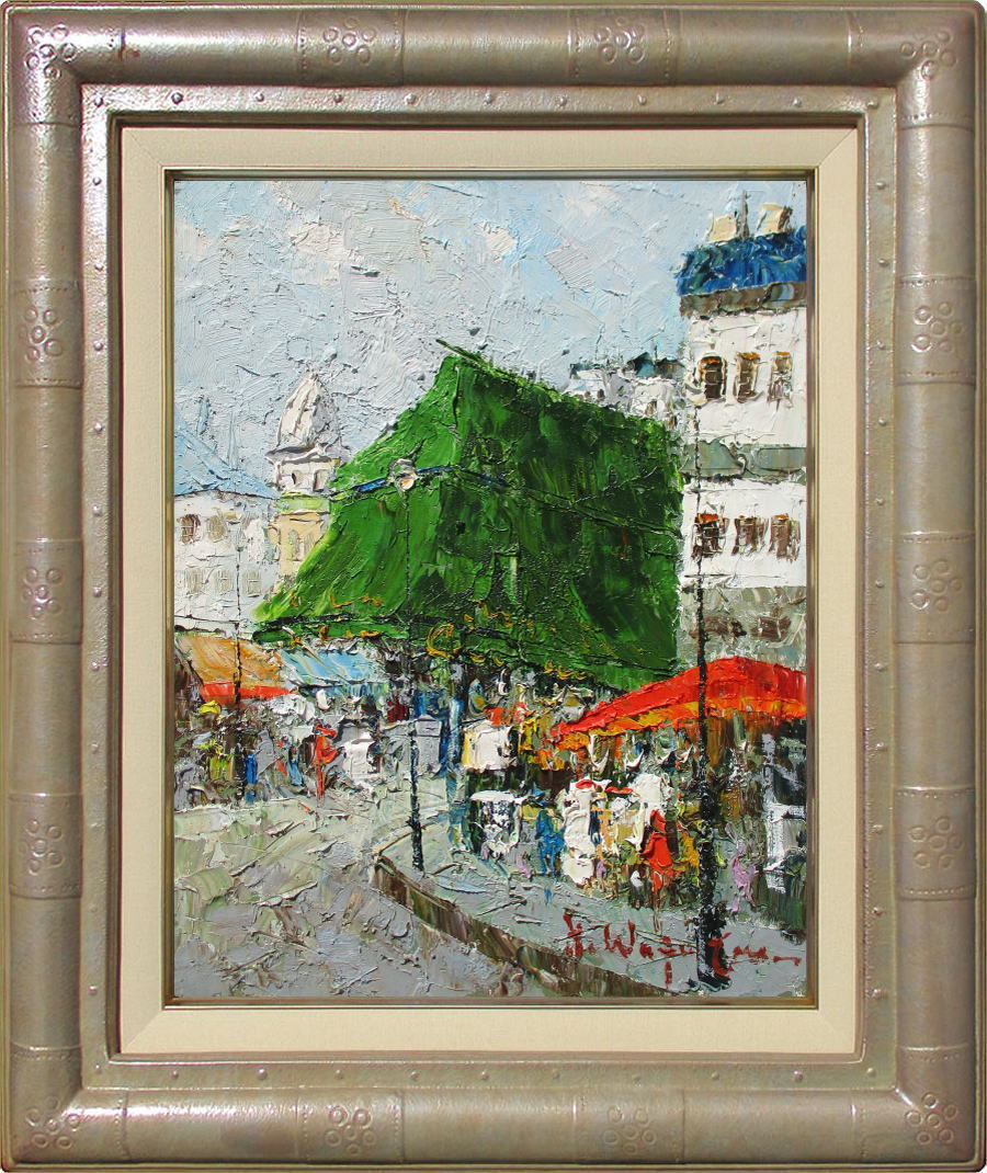 渡部ひできパリの街角