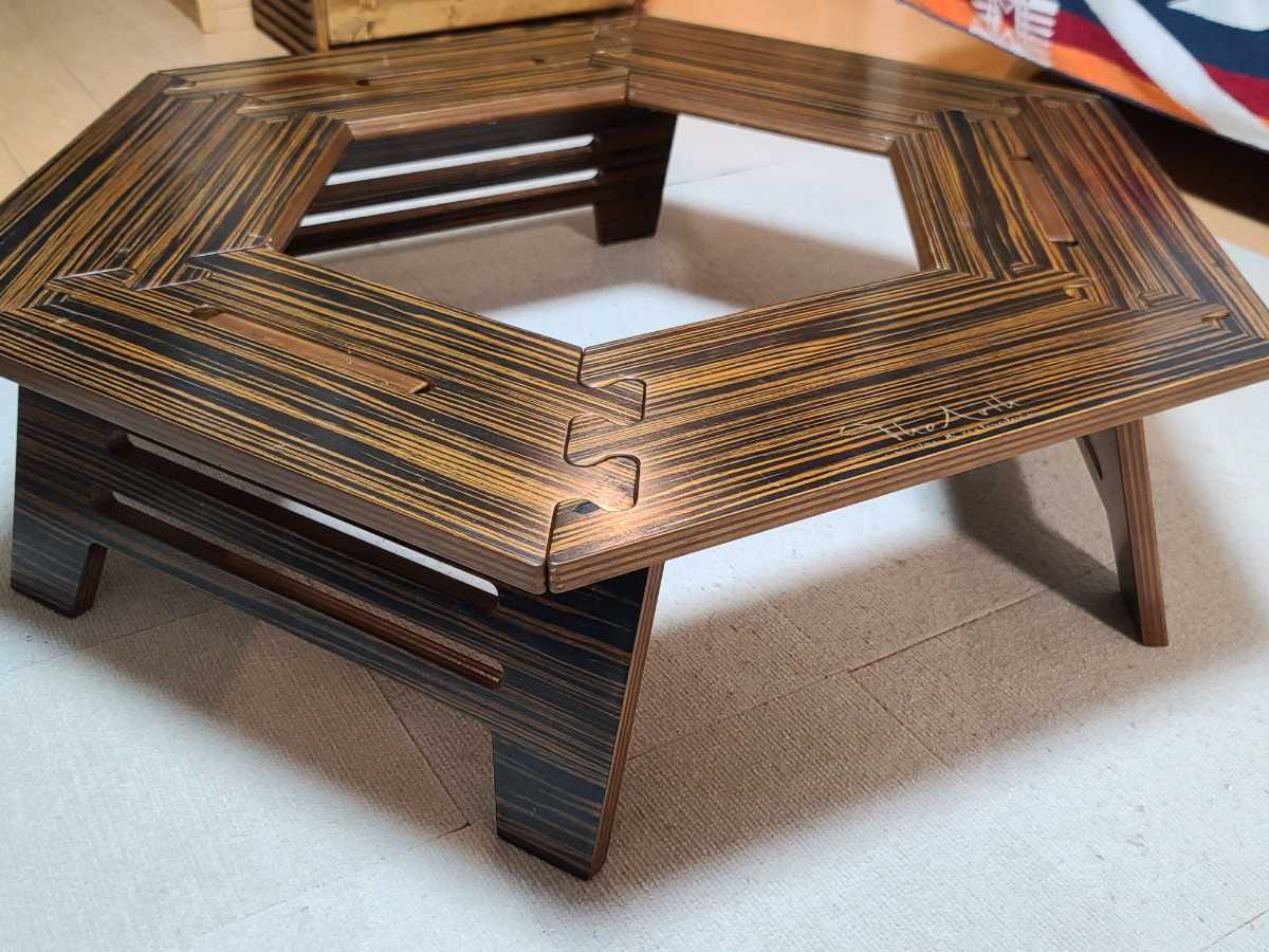 The Arth ヘキサテーブルセット woodenfiretable 旧ロゴ The Arth
