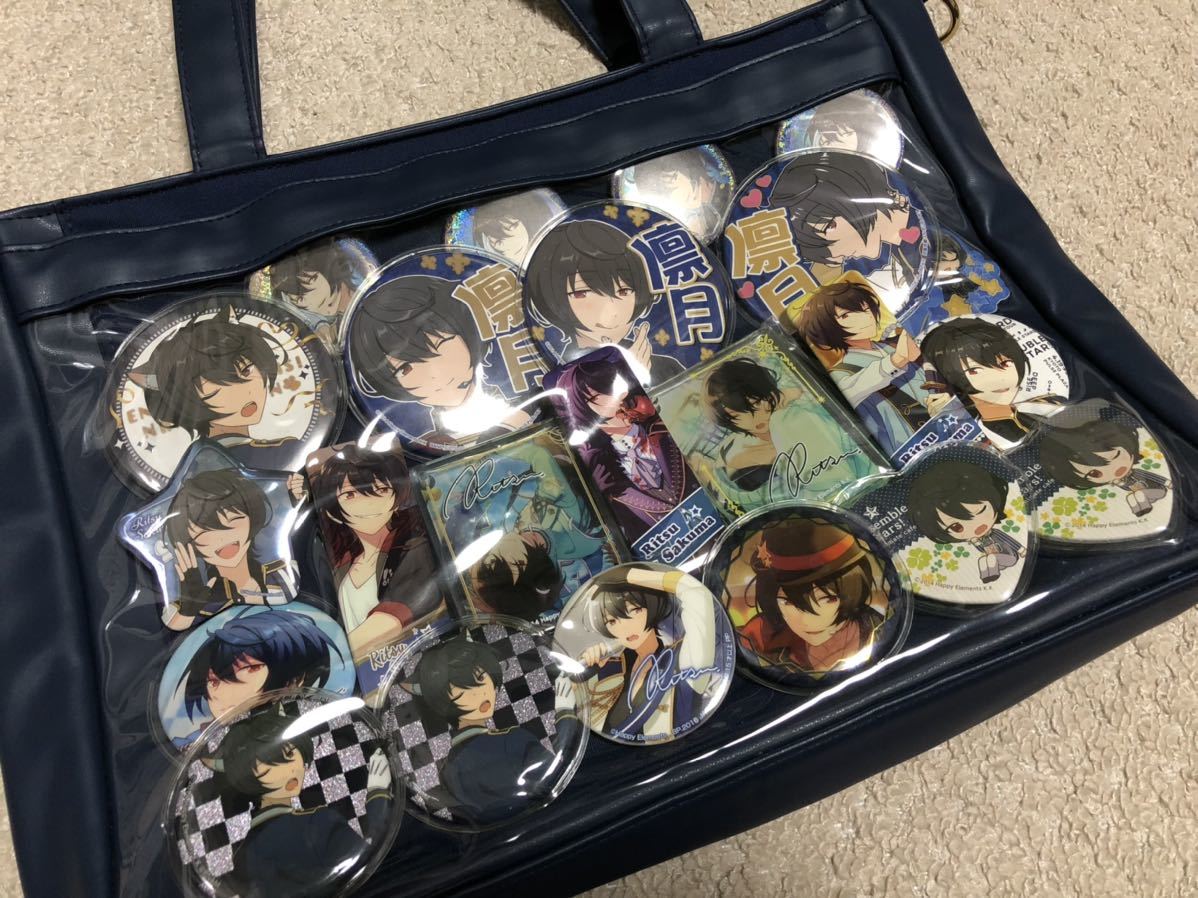 あんスタ 朔間零 羽風薫 痛バ 時光缶バッジ ロゼット