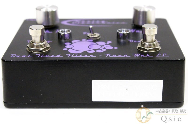 良品] Keeley Nova Wah Dual Fixed Wah 半止めワウサウンドを2種類
