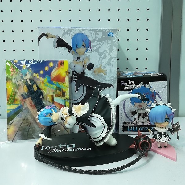リゼロ レム フィギュア 20点セット リゼロ レム フィギュア 20点