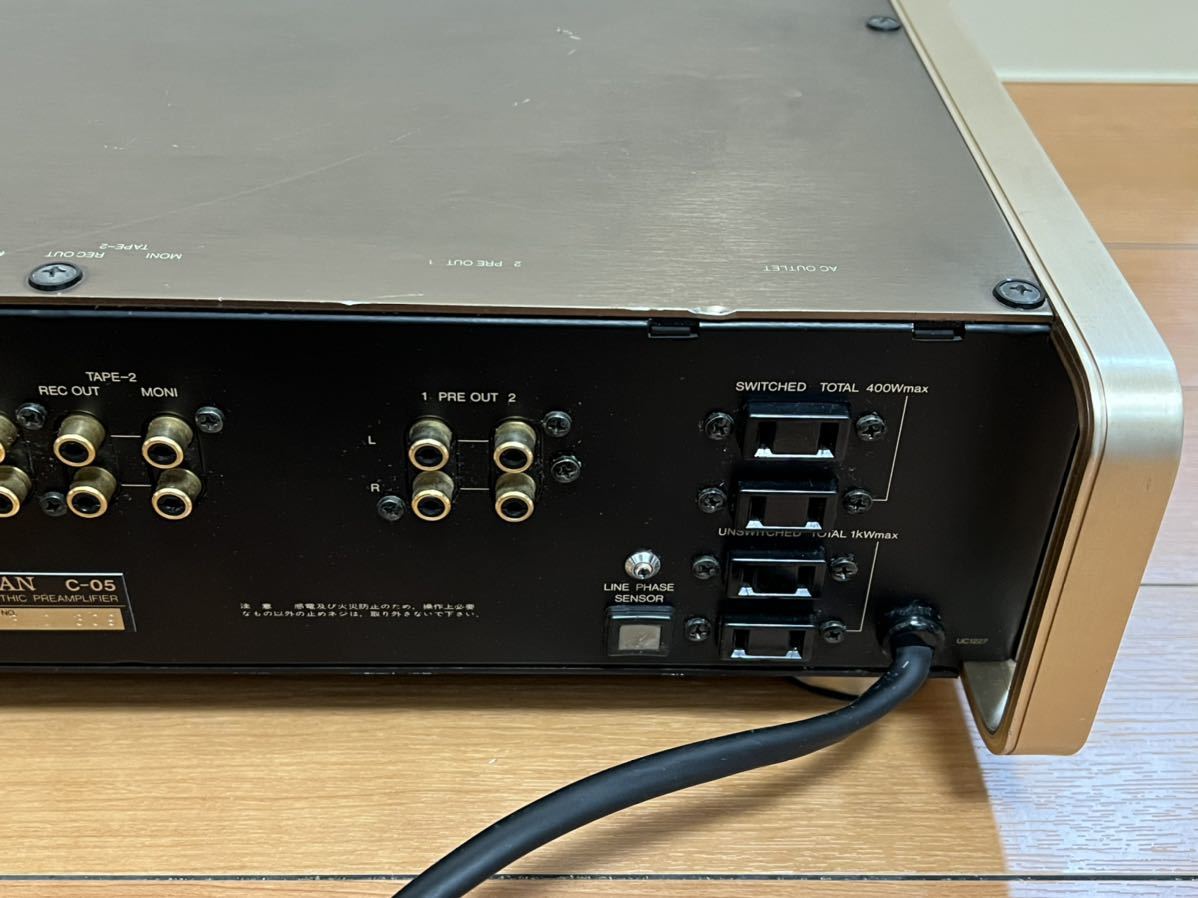 Yahoo!オークション - LUXMAN ラックスマン C-05 コントロールアンプ