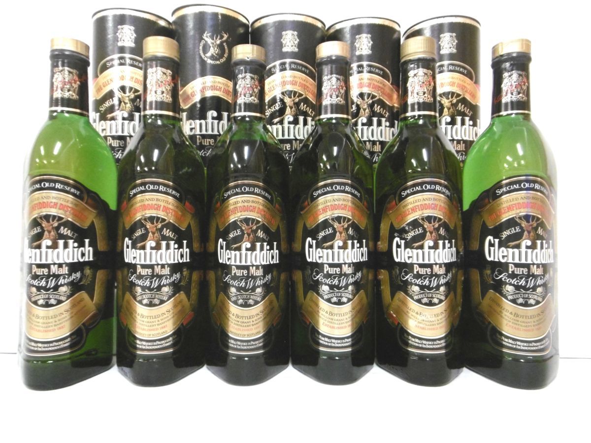 古酒 未開栓 ショップ 6本セット Glenfiddich グレンフィディック Pure