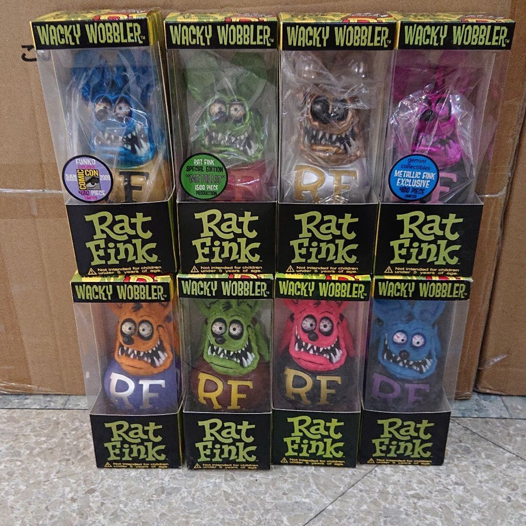 ラットフィンク フィギュア 8体セット rat fink