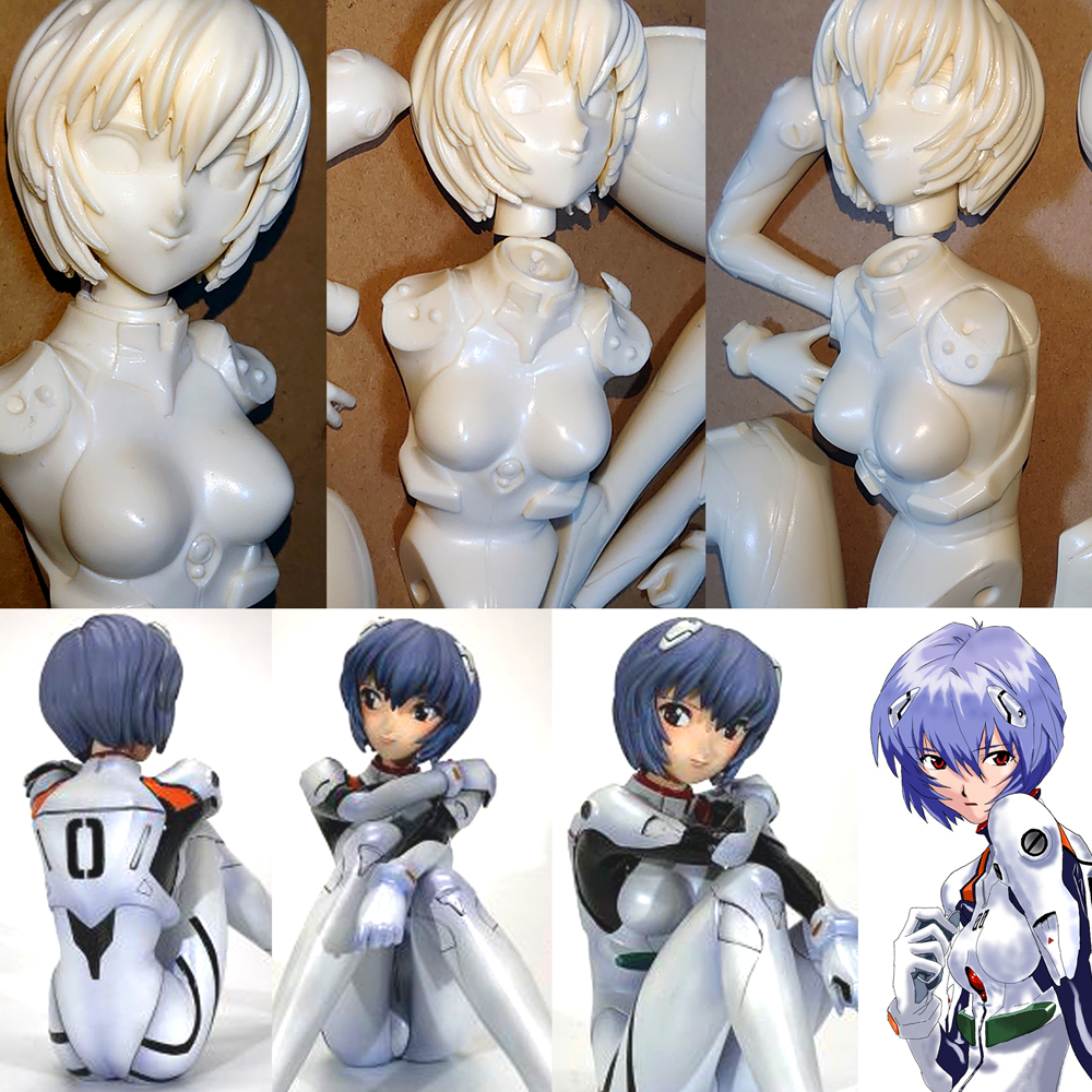 新世紀エヴァンゲリオン 綾波レイ 1/6 ガレージキット ガレキ