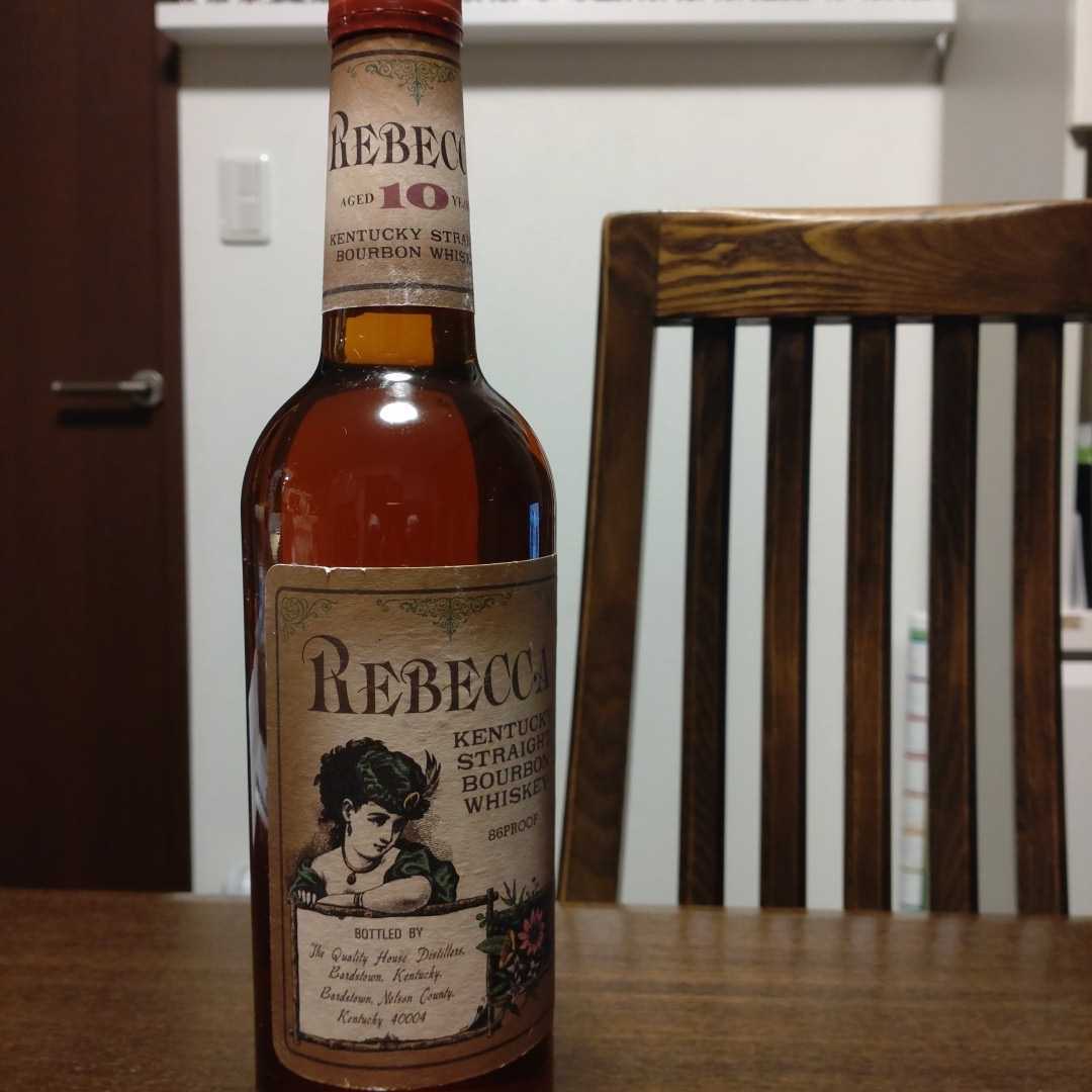 Rebecca 10年熟成 バーボンウイスキー 終売品❗️ REBECCA 10年
