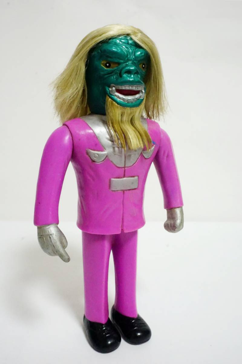 Yahoo!オークション - 当時物 増田屋 ソフビ 宇宙猿人 ゴリ スペクト