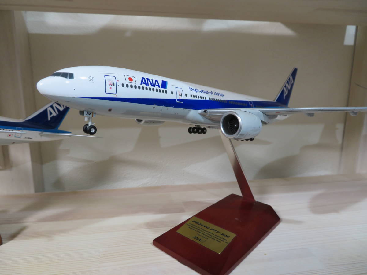 Yahoo!オークション - 全日空商事 1/200 ANA B777-200 JA714A MODEL NO
