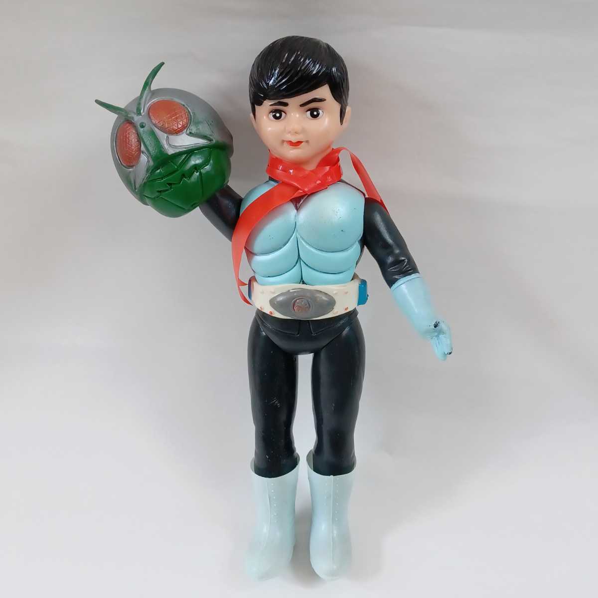 当時物】旧バンダイ 仮面ライダー1号 ソフビ 15cm 買取実績】当時物 旧