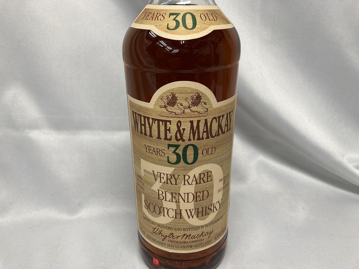 古酒 ウイスキー WHYTE＆MACKAY アウトレット ホワイト＆マッカイ 30年