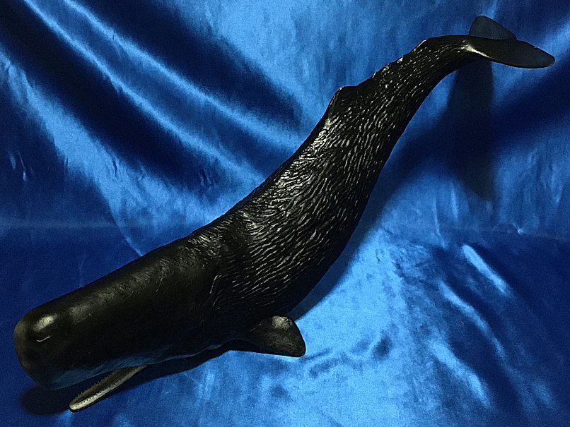 希少⭐︎海洋堂 マッコウクジラ フィギュア 黒 約65cm 原型制作:松村