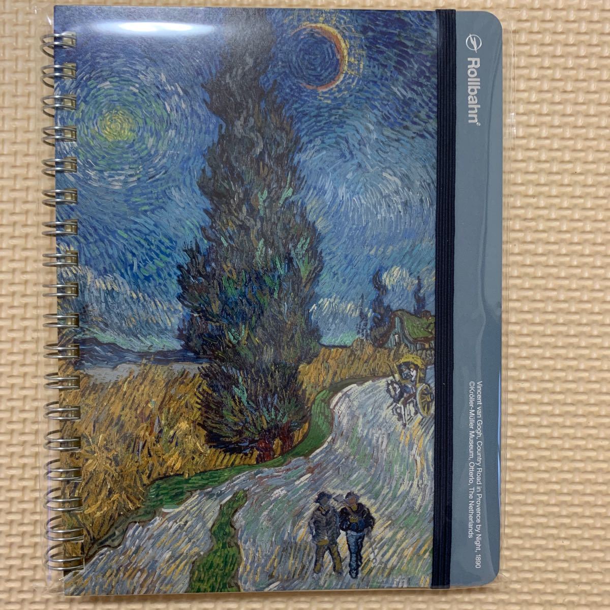 DELFONICS】ロルバーン Rollbahn 大ゴッホ展ポケット付メモ L 新品