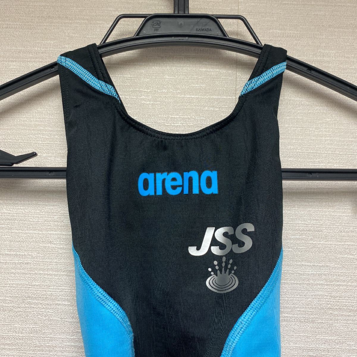 arena 競泳水着 JSS JO用SSサイズ 黒/青