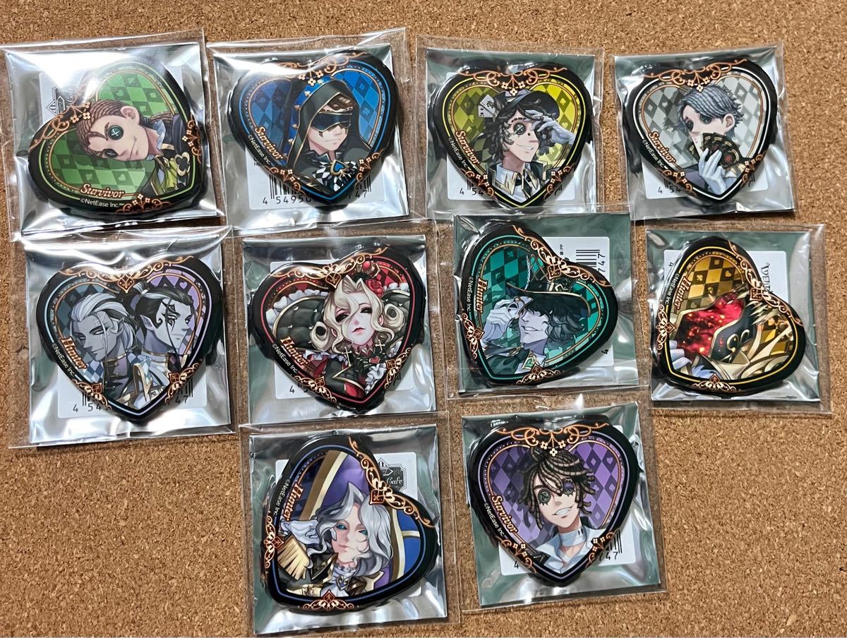 IdentityⅤ 第五人格 傭兵 ハート缶バッジ バトラーズカフェ 5弾 公式