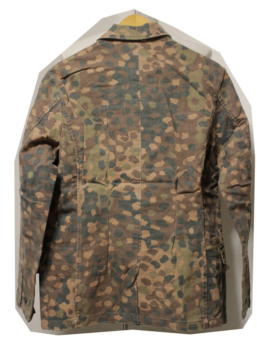 WW2ドイツ軍独StrumM44ドット迷彩上着レプリカG52