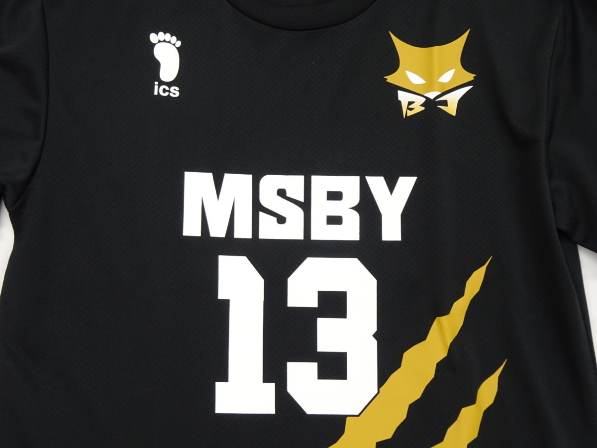 ハイキュー!!宮侑 MSBYブラックジャッカル ユニフォームTシャツ L