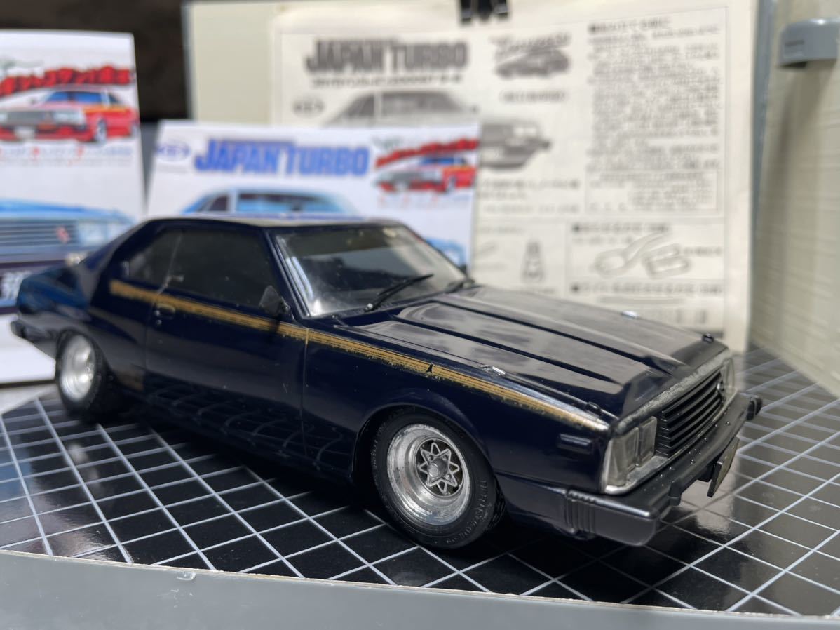 ブラックスカイライン2000GT JAPAN TURBO 八の字シャコタンマルイ