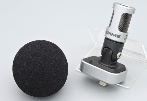 SHURE コンデンサーマイク MV88A-A Lightning接続 SHURE MV88：iPhone