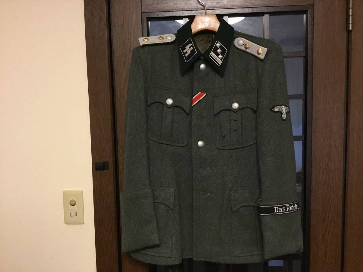 WWⅡ ドイツ軍/武装SS(親衛隊) 下士官 ミリタリーコート(実物)