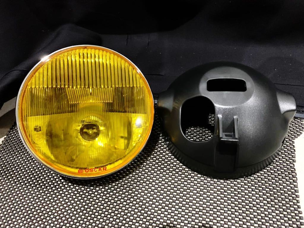 シビエ CIBIE オスカーレンズ2個凹みタイプ バイクヘッドライト用に