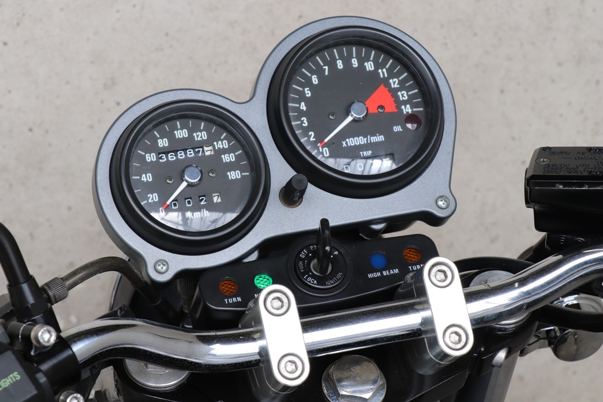 ね*様 ゼファー400 C1 初期型 親子メーター ジャンク ね*様 ゼファー400