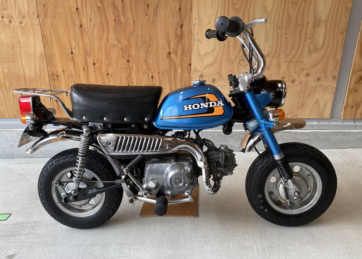 4Lモンキー純正エンジン モンキーZ50J 売り切り 程度上 エンジン実動