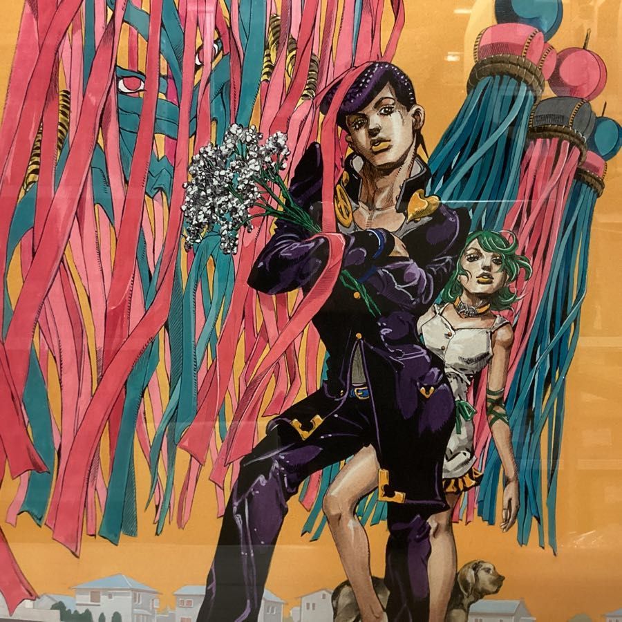 ジョジョ 複製原画 東方仗助 2017年 ダイヤモンドは砕けない Amazon.co