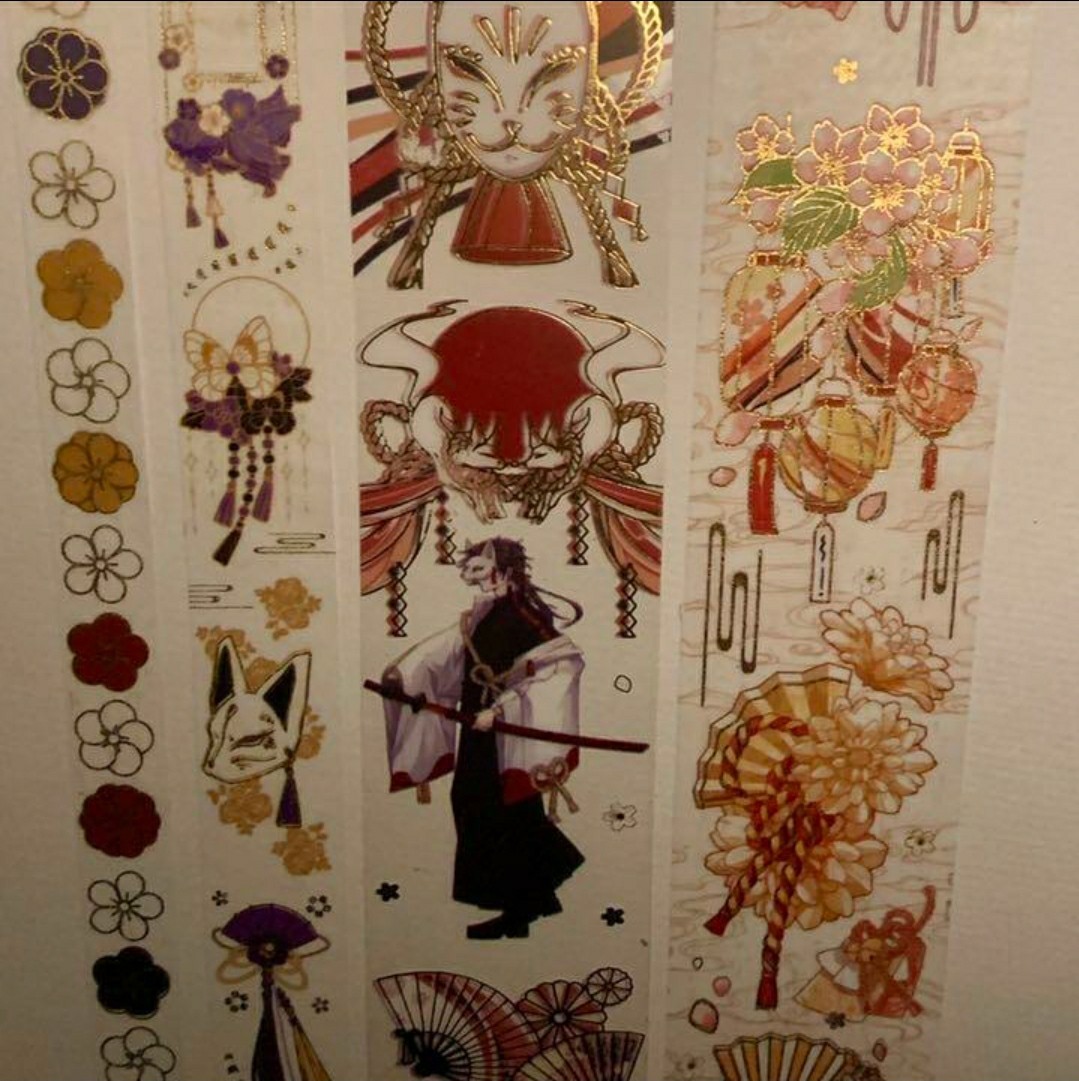 中古マステ② 海外マスキングテープ 装飾 PET 1118 海外 マスキング