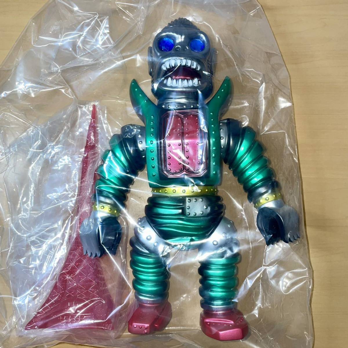 ターゲットアース マシンゴリラ 東京タワー ソフビ フィギュア