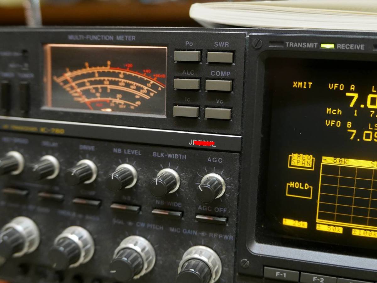 ICOM IC-780 ジャンク品
