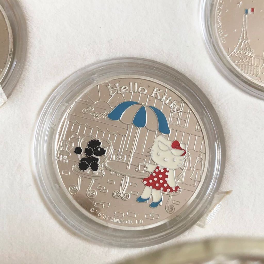 ハローキティ 誕生35周年記念貨 英国王立造幣局鋳造 5ドル パリの夢 1