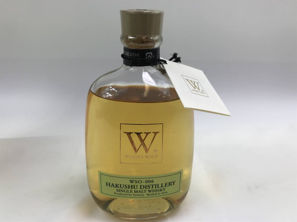 ☆古酒 箱付/山崎 ウイスキーショップ WSO 007 300ml X7E1083