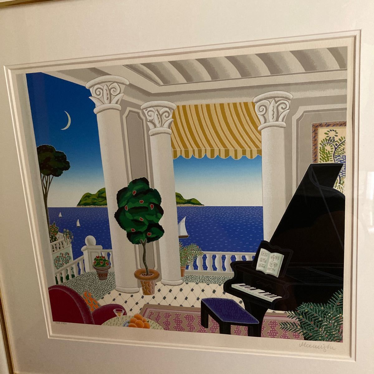 保証書付 直筆サイン入りトーマスマックナイト 絵画