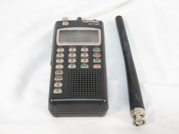 MVT-7300 ユピテル オールモード 広帯域受信機 SSB/CW受信可能 MVT