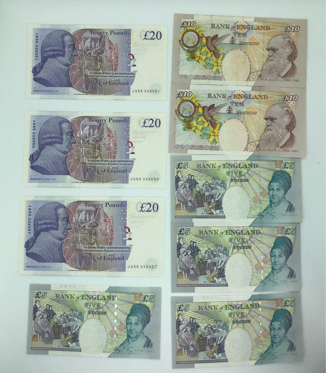 イギリスポンド 紙幣 100ポンド分｜Yahoo!フリマ（旧PayPayフリマ）