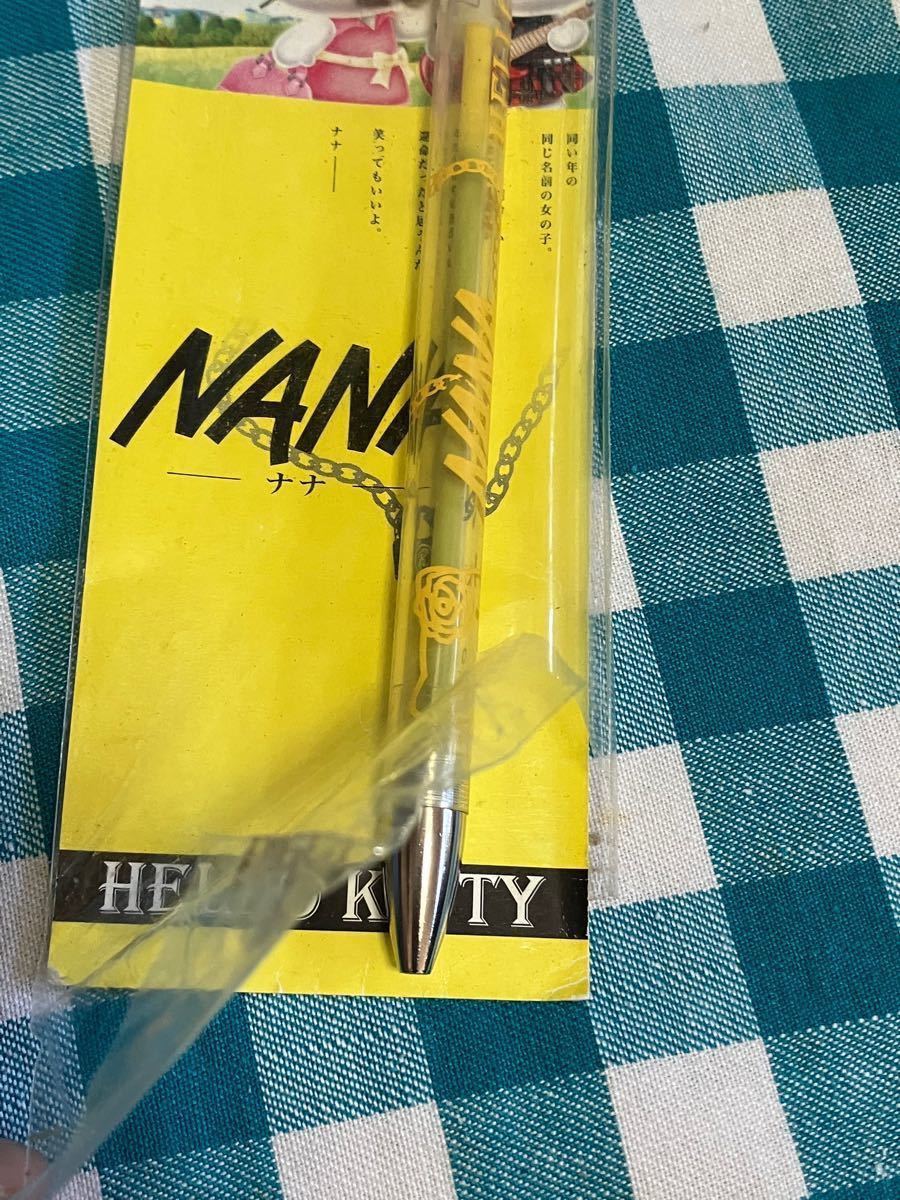 NANA-ナナ- HELLO KITTYコラボ シャーペン2本 ボールペン2本 下敷き