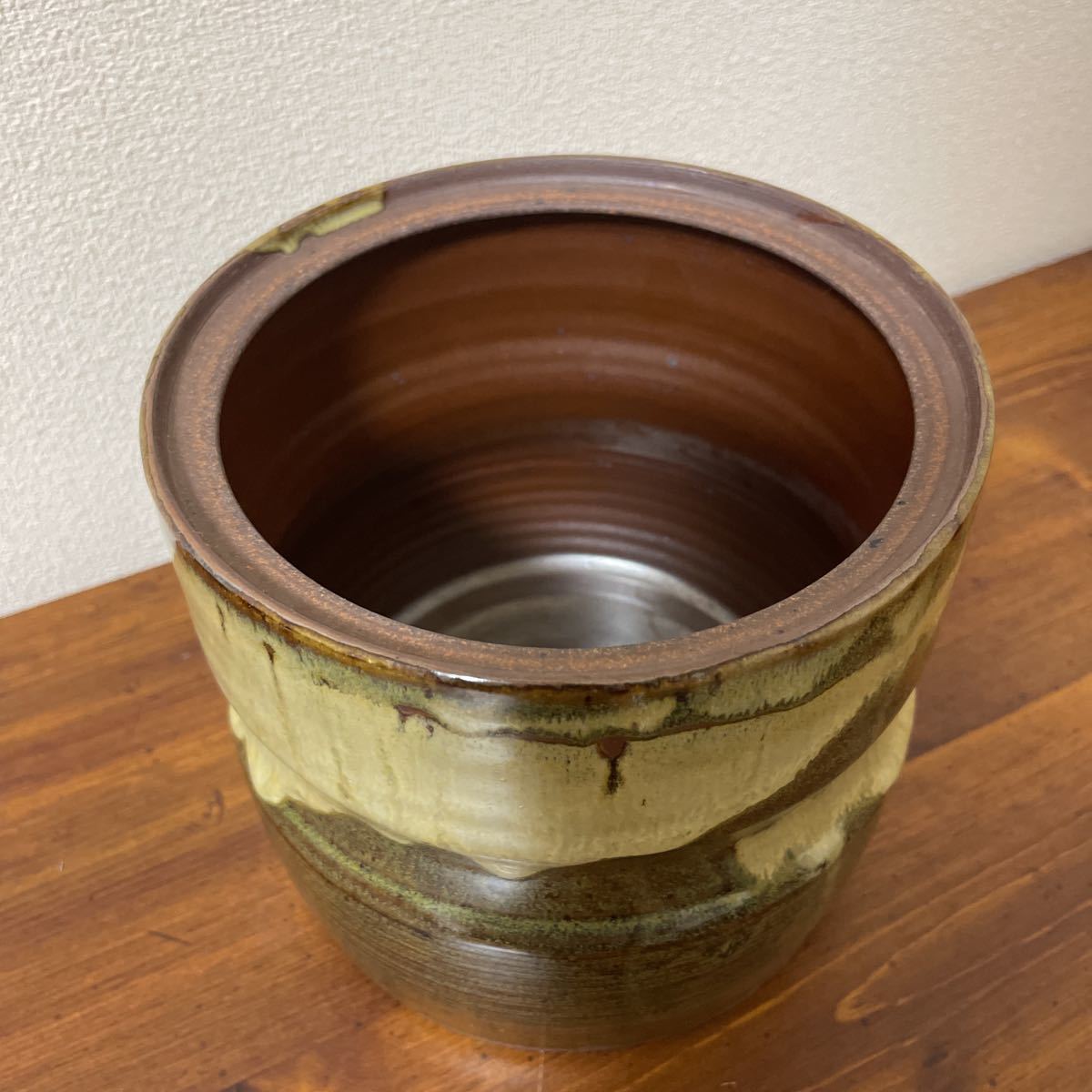 小代焼 水指 近重治太郎造 茶道具 共箱付